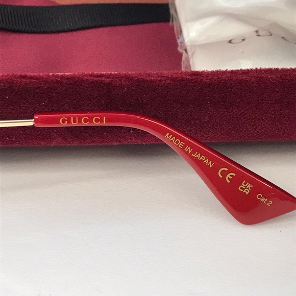 New - 💯 Original GUCCIAcetate Aviator Sunglasses GG0062S Tortoise - Picture 11 of 11